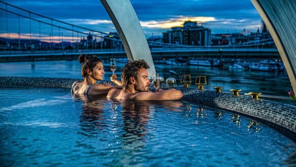 Rudas, střešní wellness