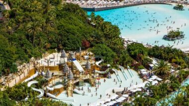 Siam Park, Tenerife - úszómedencék