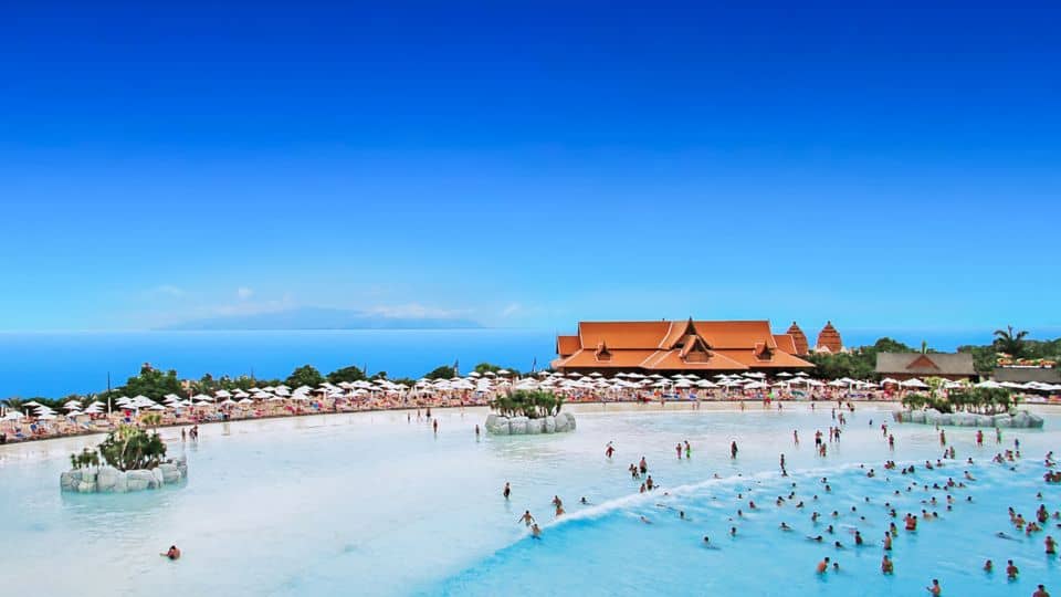 Siam Park, Tenerife - mesterséges strand