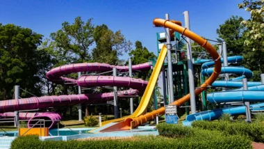 Palatinus Gyógy-, Strand- és Hullámfürdő - vízicsúszdák