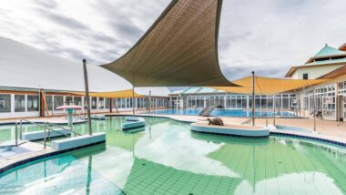 Mosonmagyaróvári termálfürdő - medencék