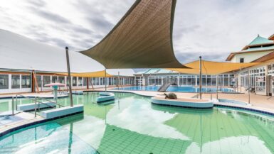 Mosonmagyaróvári termálfürdő - medencék