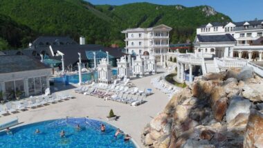 SPA Aphrodite, Rajecké Teplice - medencék