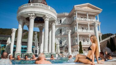 SPA Aphrodite, Rajecké Teplice - fürdo, medencék